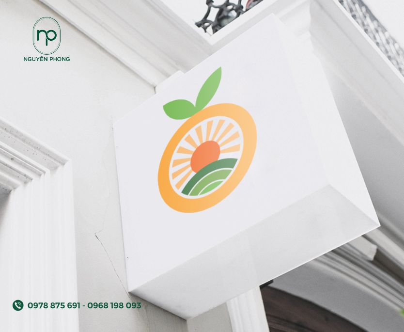 Mẫu logo cửa hàng trái cây đẹp